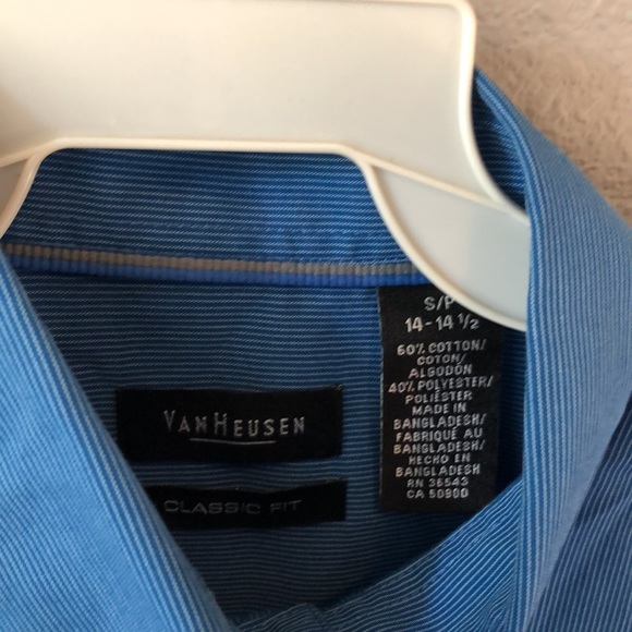 2 for $20 van huesen long sleeve button up - Picture 3 of 4